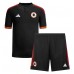 Billiga AS Roma Bryan Cristante #4 Barnkläder Tredje fotbollskläder till baby 2023-24 Kortärmad (+ Korta byxor)